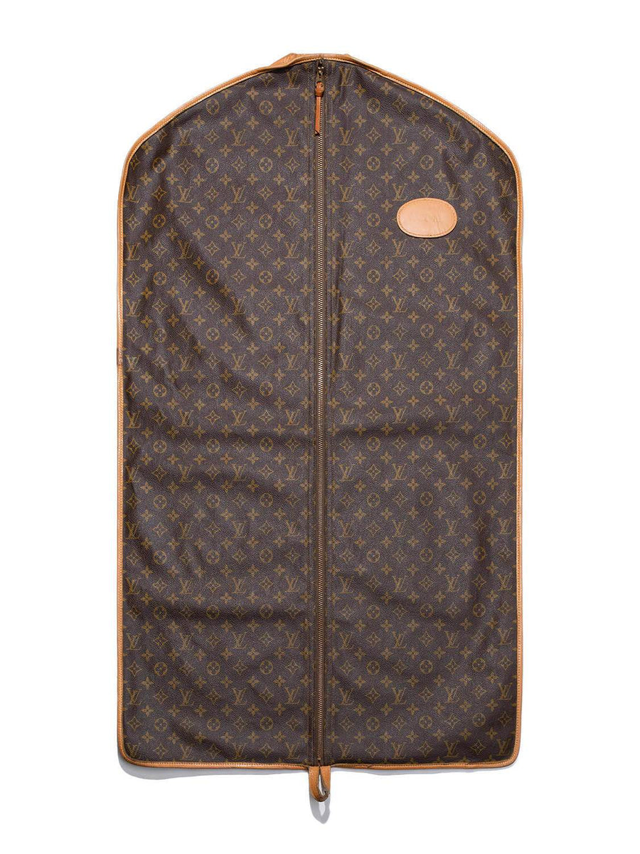 Louis Vuitton Monogram Garment Cover Bag Brown