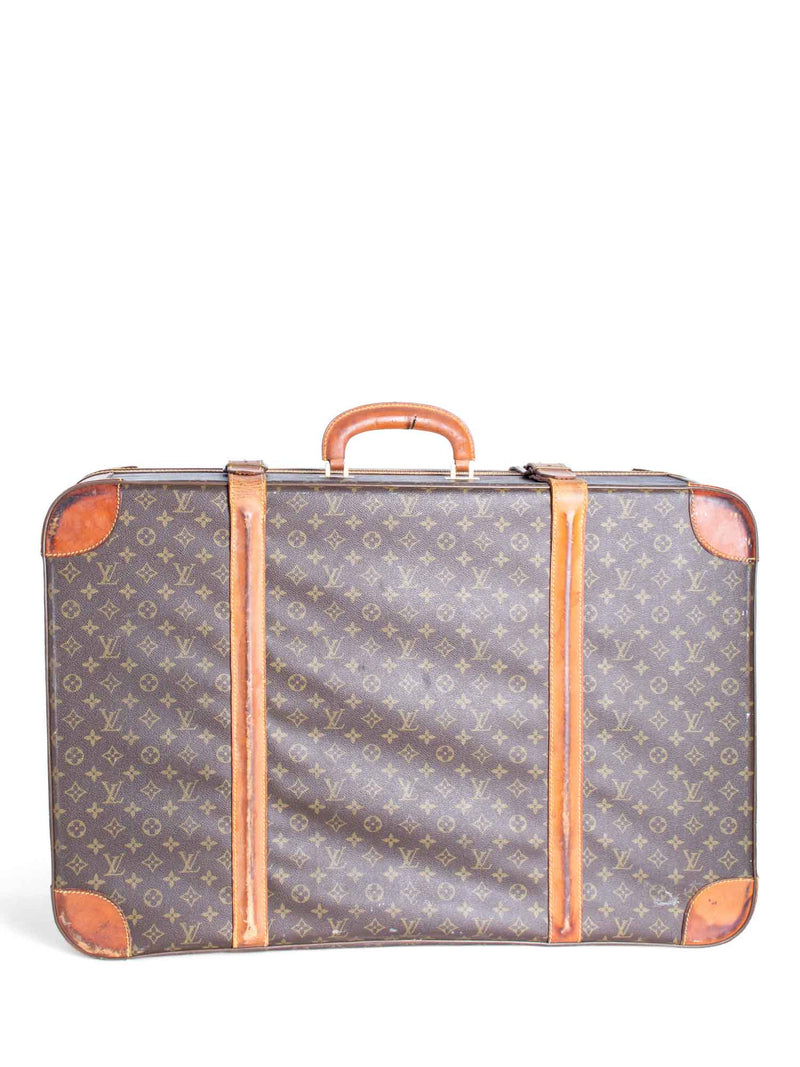 Louis Vuitton Monogram Hard Trunk Bag Brown-designer resale