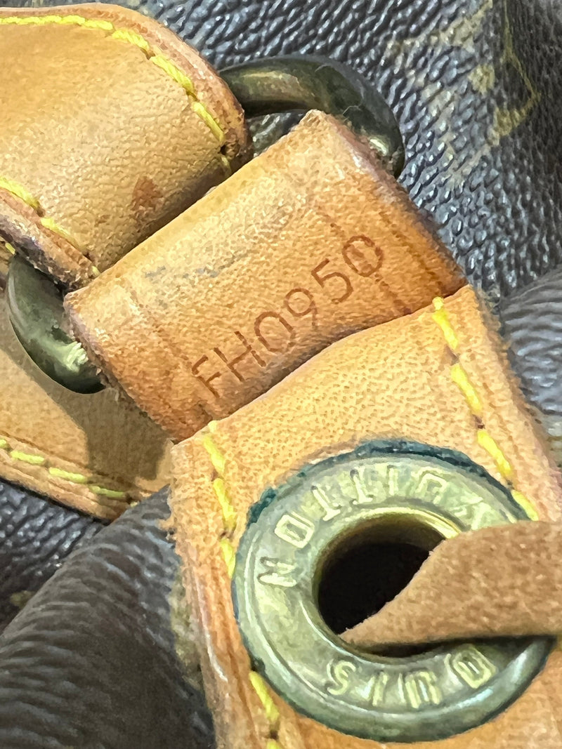 Louis Vuitton Monogram Large Drawstring Bucket Bag Brown-designer resale