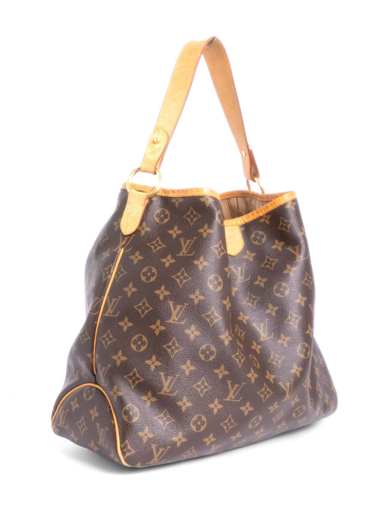 Louis Vuitton Monogram Large Hobo Bag Brown-designer resale