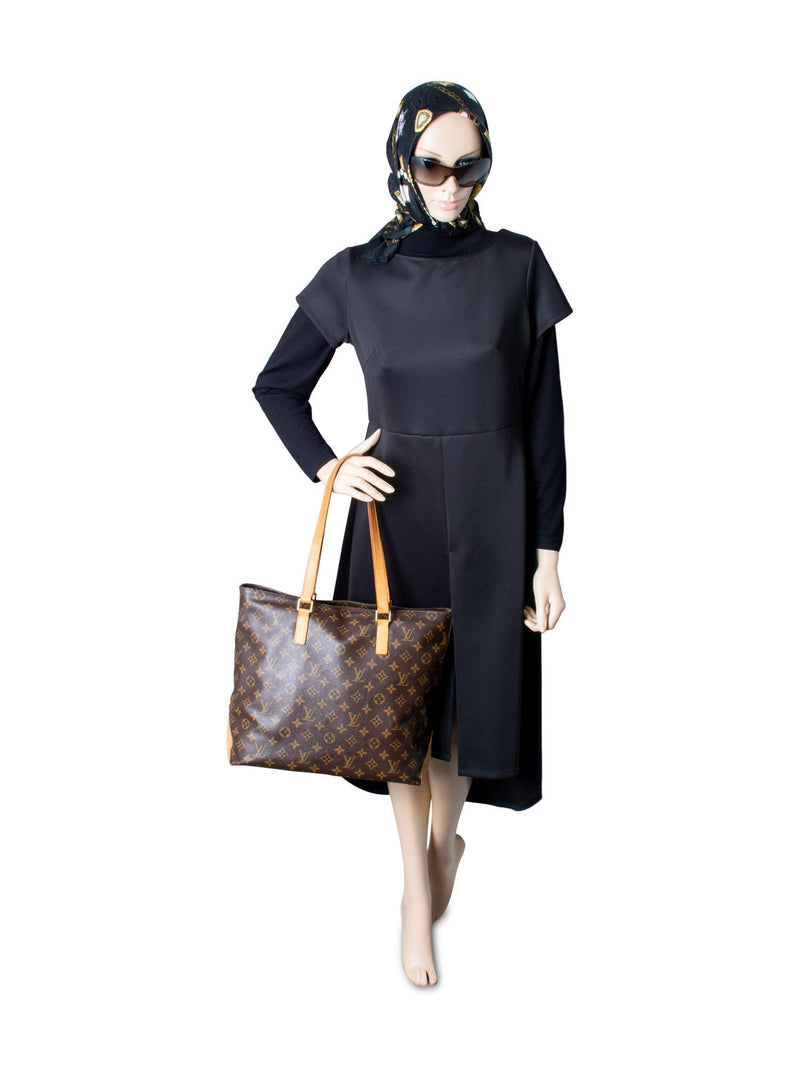 Louis Vuitton Monogram Large Shopper Bag Brown-designer resale