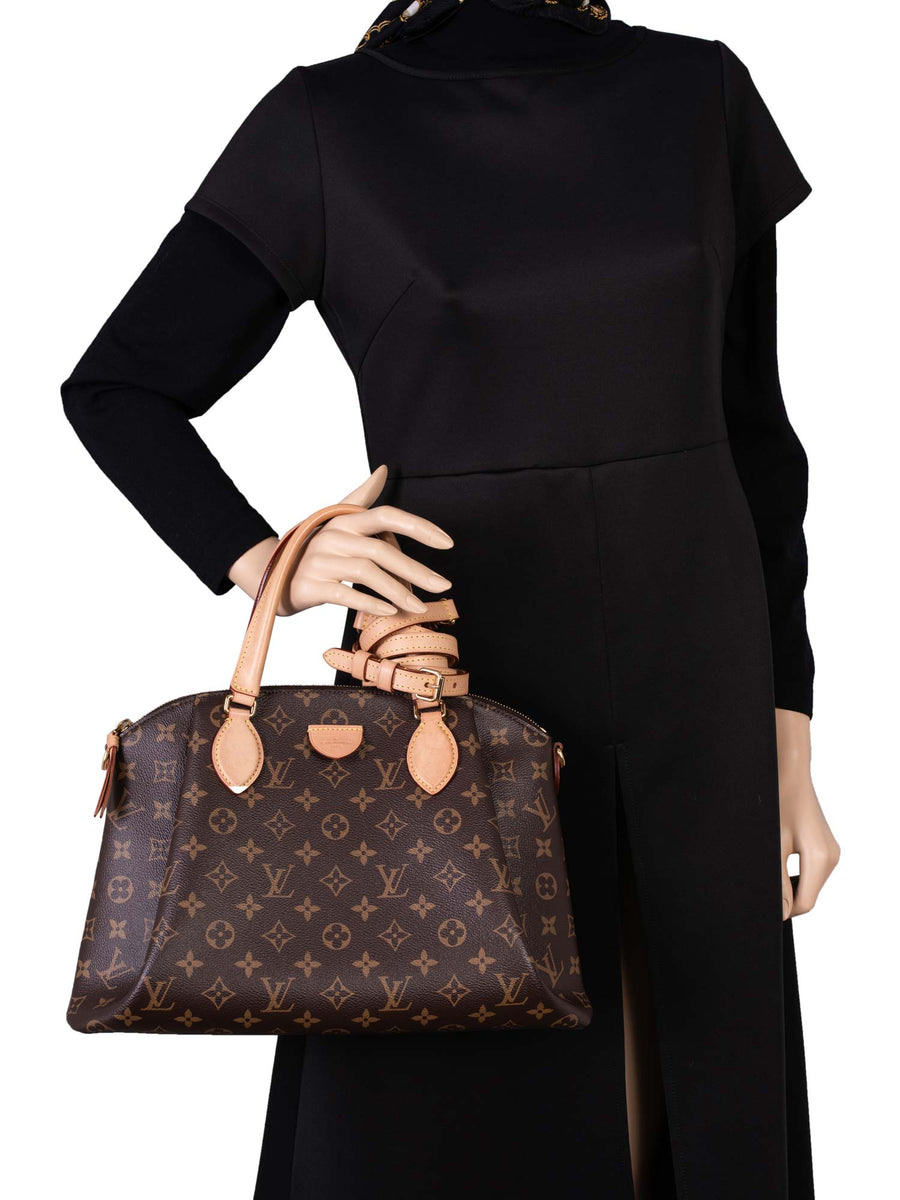 Rivoli leather tote Louis Vuitton Brown in Leather - 31240446