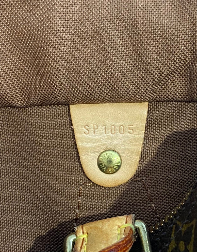 Louis Vuitton Monogram Speedy Bag 25 Brown-designer resale