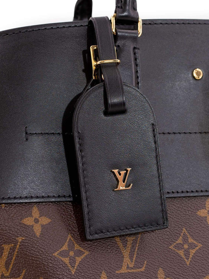 Louis Vuitton Monogram Steamer XXL Bag Brown Black-designer resale