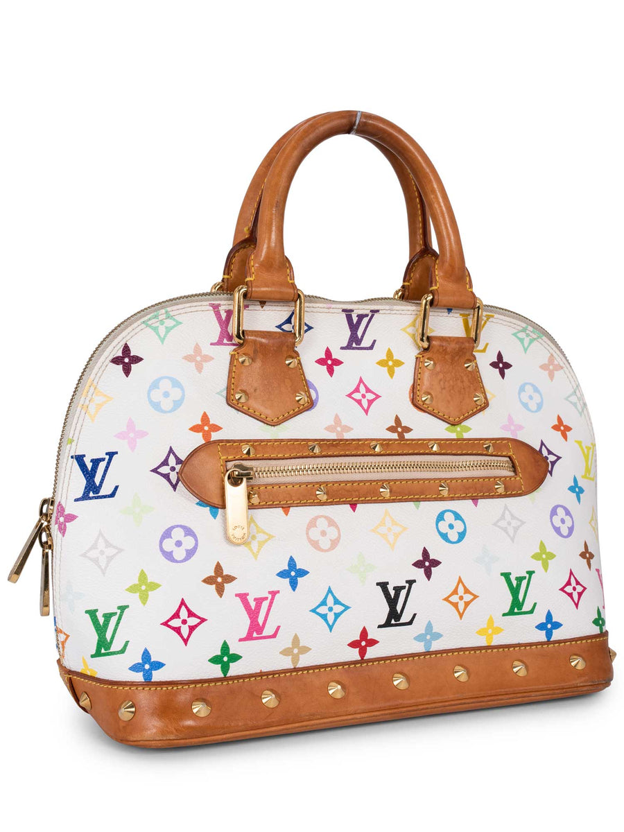 Louis Vuitton Monogram Takashi Murakami Alma Bag PM Multicolor