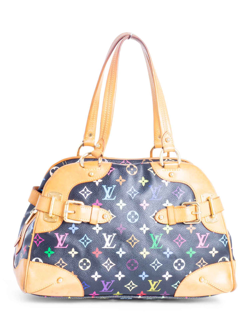 Louis Vuitton Monogram Takashi Murakami Claudia Bag Black-designer resale