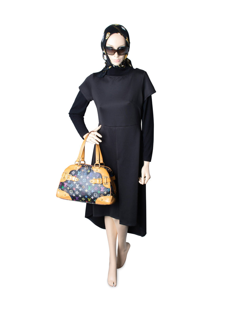 Louis Vuitton Monogram Takashi Murakami Claudia Bag Black-designer resale