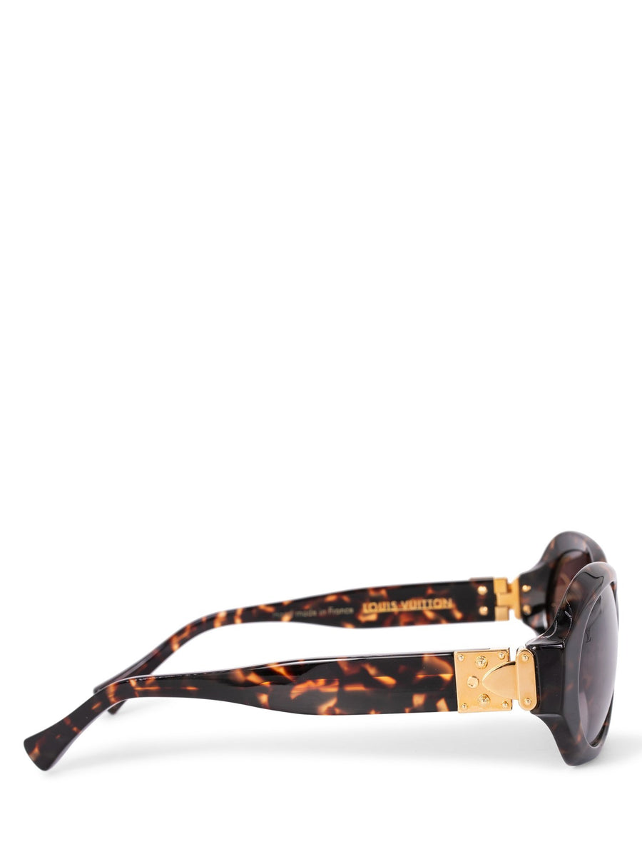Louis Vuitton Tortoise Soupçon Sunglasses Brown display picture 1