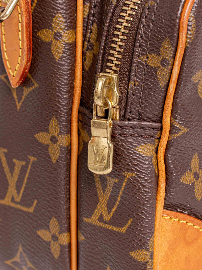 Louis Vuitton Vintage Monogram Messenger Bag Brown-designer resale