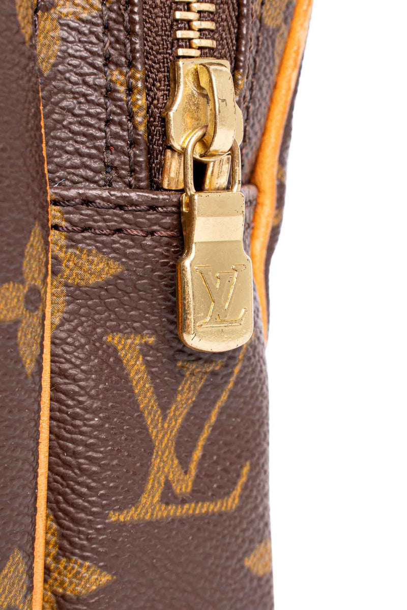 Louis Vuitton Vintage Monogram Messenger Bag Brown-designer resale