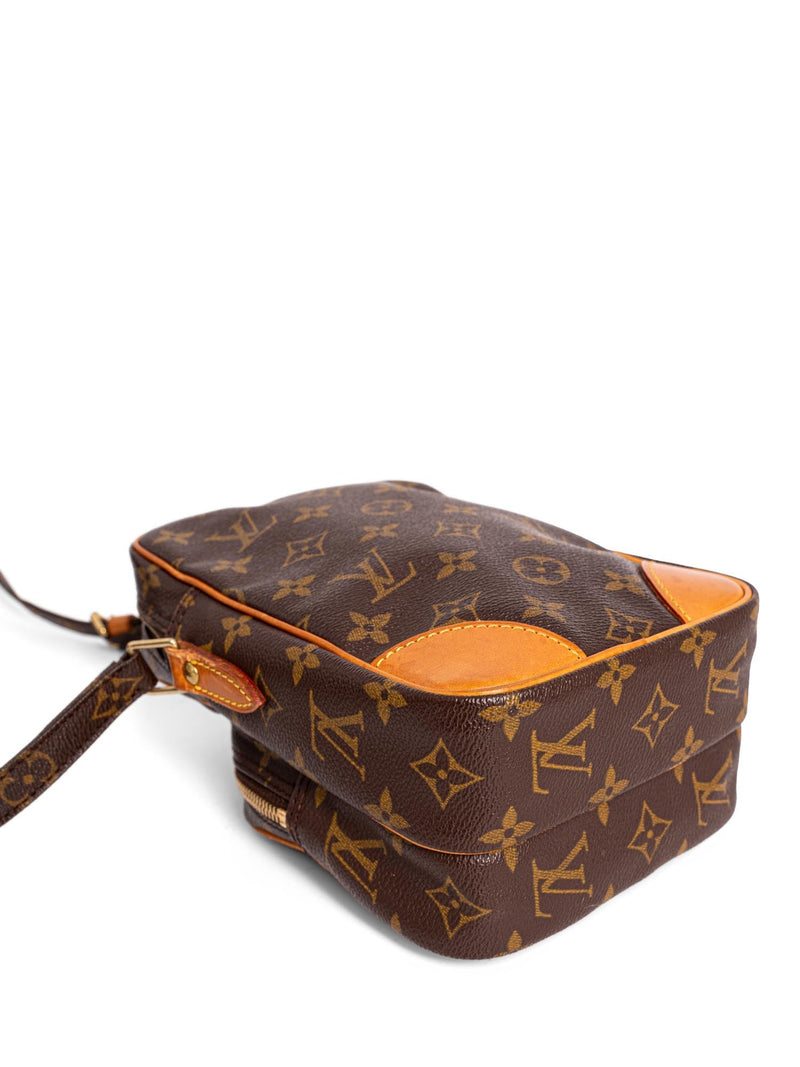 Louis Vuitton Vintage Monogram Messenger Bag Brown-designer resale