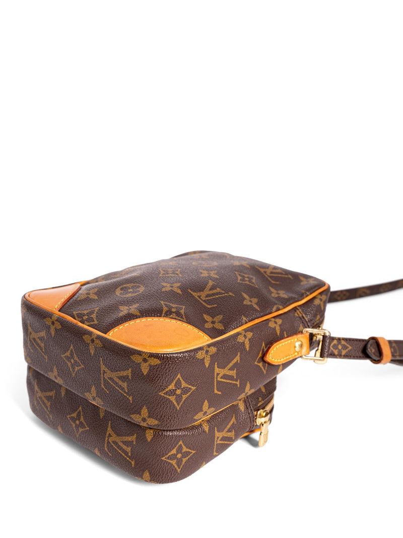Louis Vuitton Vintage Monogram Messenger Bag Brown-designer resale