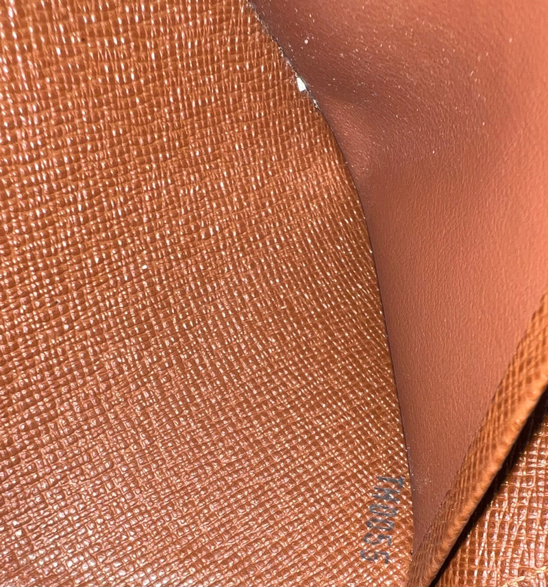 Louis Vuitton Vintage Monogram Zip Around Wallet Brown-designer resale