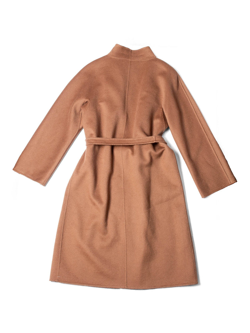 Max Mara Ludmila Icon Cashmere Belted Coat Camel-designer resale