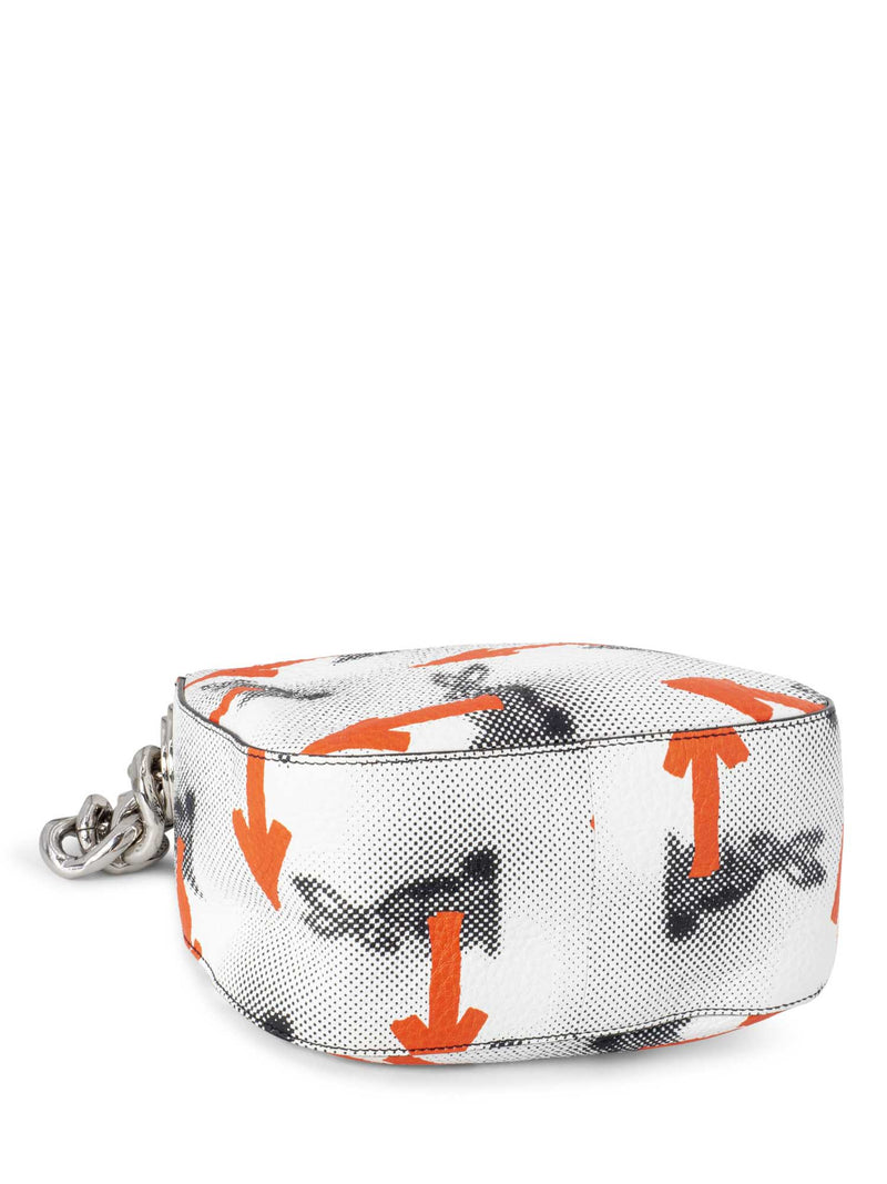 Prada Leather Bunny Mini Bucket Bag White-designer resale