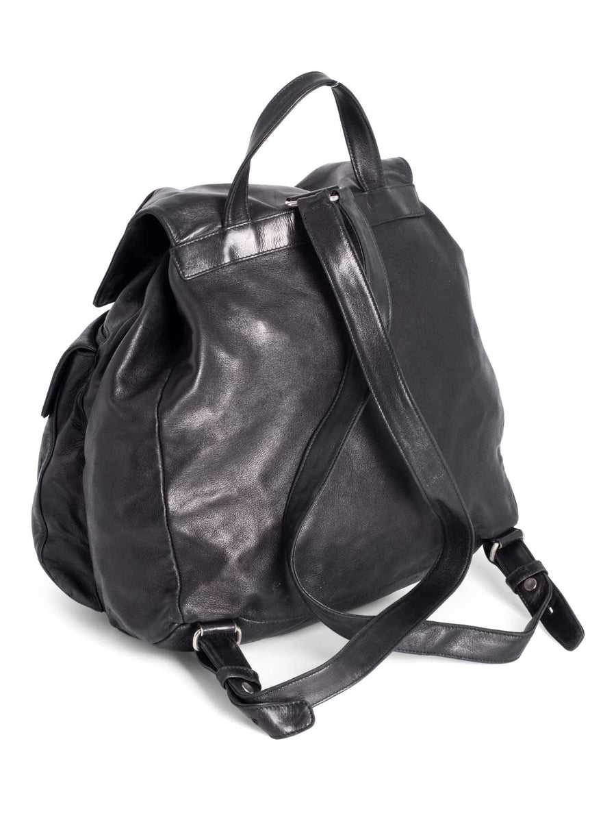 Prada-Leather-Double-Pocket-