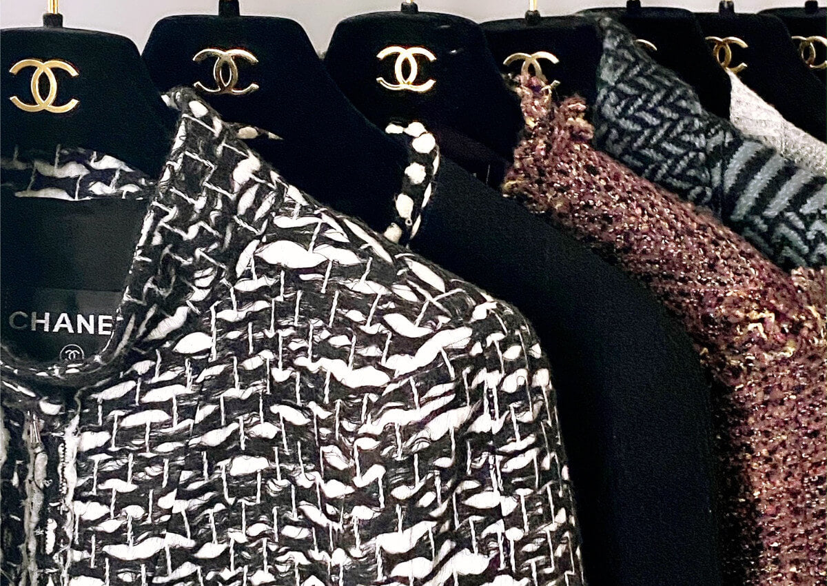 Chanel Fancy Tweed Dress Second Hand / Selling