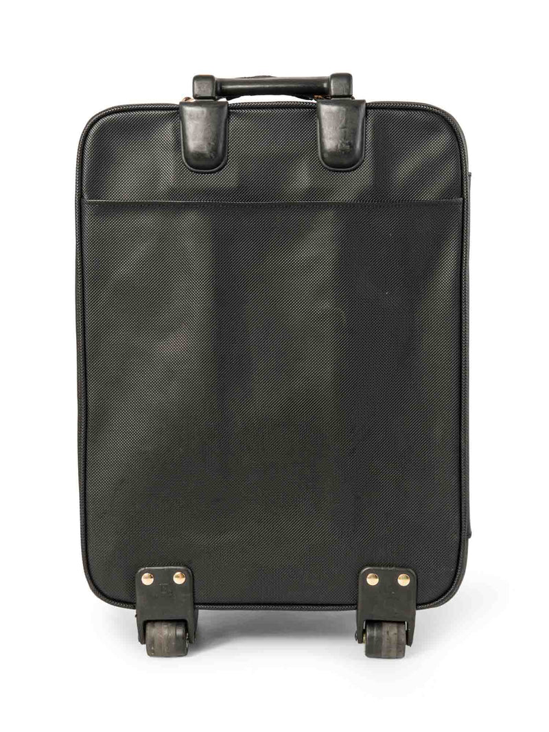Bottega Veneta Carry-On Suitcase Black Brown-designer resale