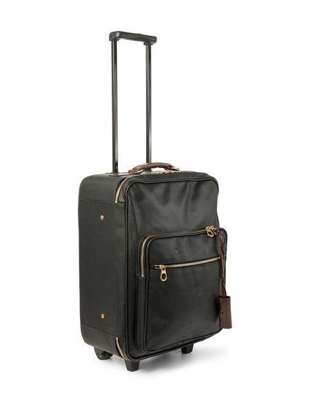 Bottega Veneta Carry-On Suitcase Black Brown