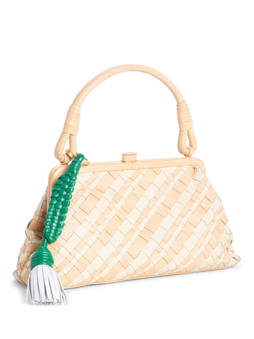 Bottega Veneta Intrecciato Leather Top Handle Bag-designer resale