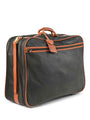 Bottega Veneta Leather Soft Luggage Suitcase Black Brown