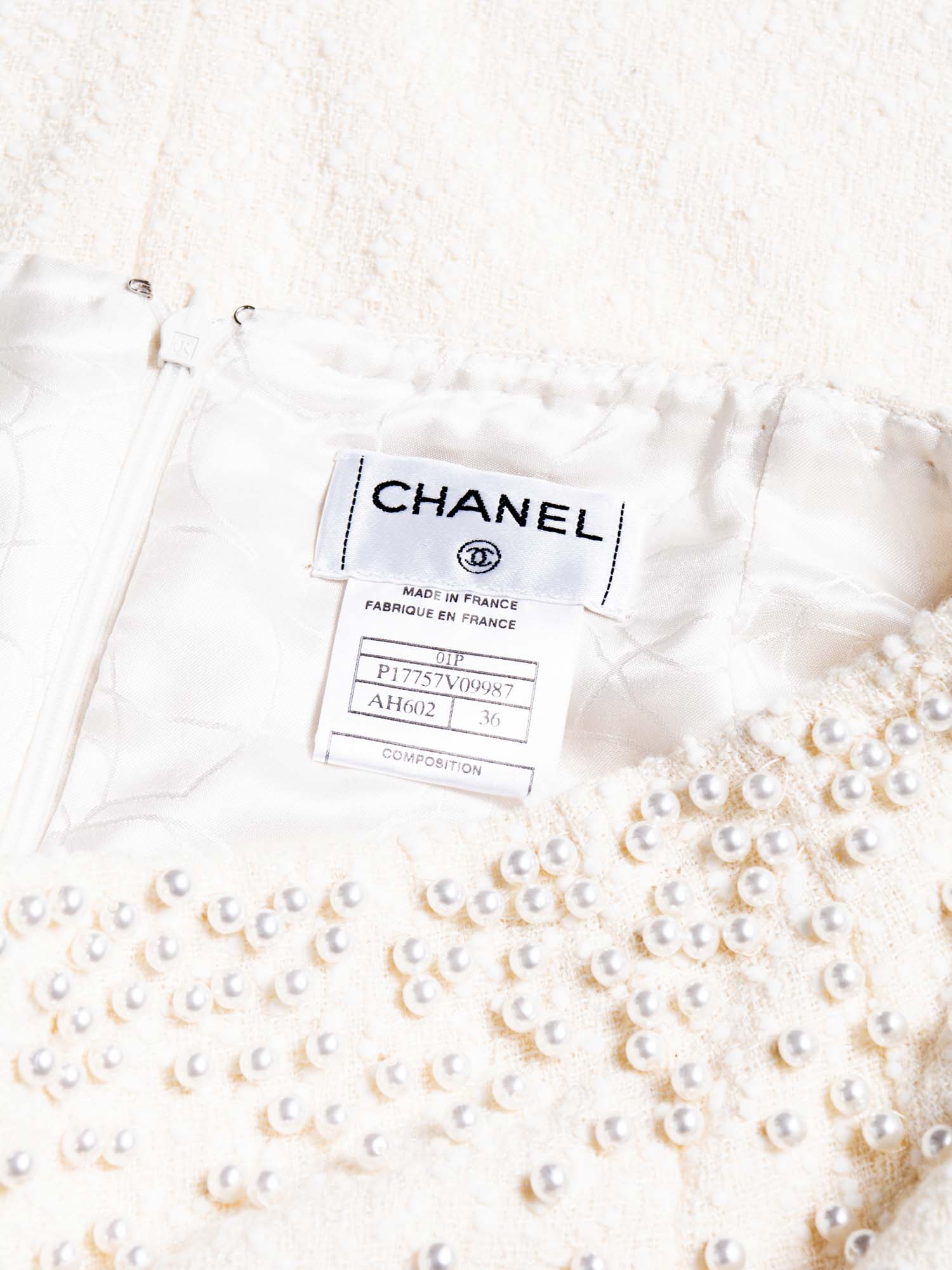 Chanel Princess Vest White Cotton 232717