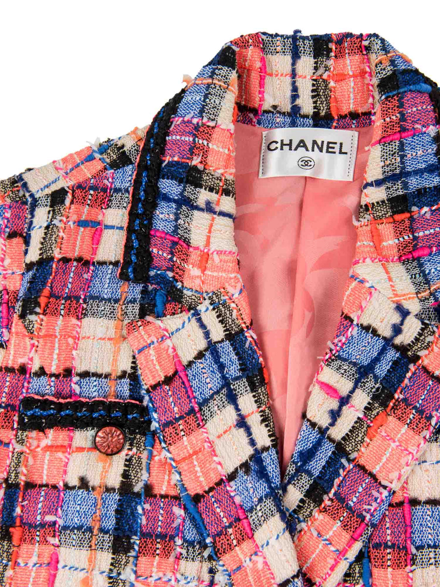 Chanel Extremely Rare Jewel Buttons Tweed Suit For Sale at 1stDibs