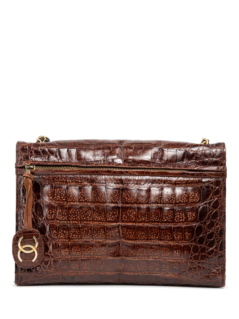 Hermes constance Brown Crocodile Bag