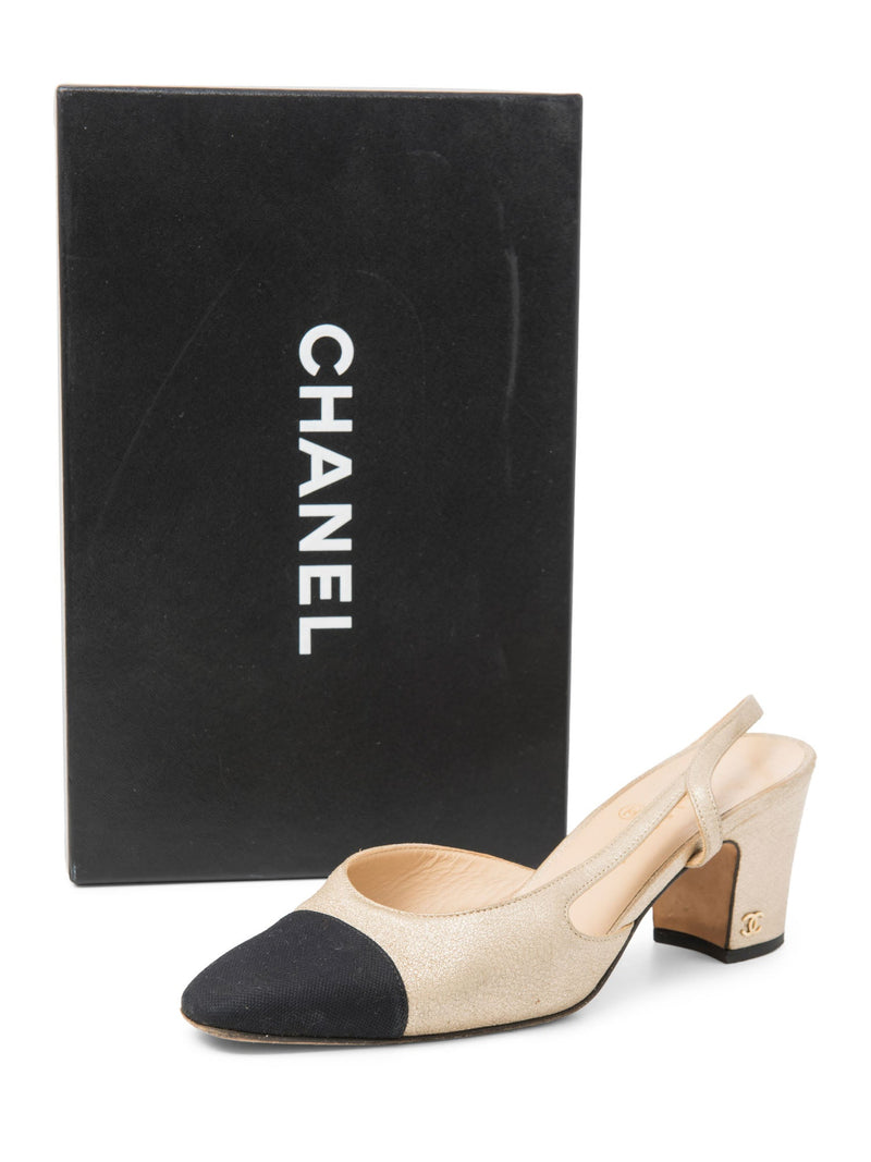 Lot - Four Pairs of Chanel Heels