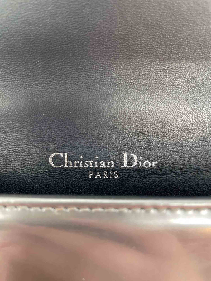 SOLD - DIOR Small Diorama Bag Metallic Silver Micro Cannage  Leather_Christian Dior_BRANDS_MILAN CLASSIC Luxury Trade Company Since 2007