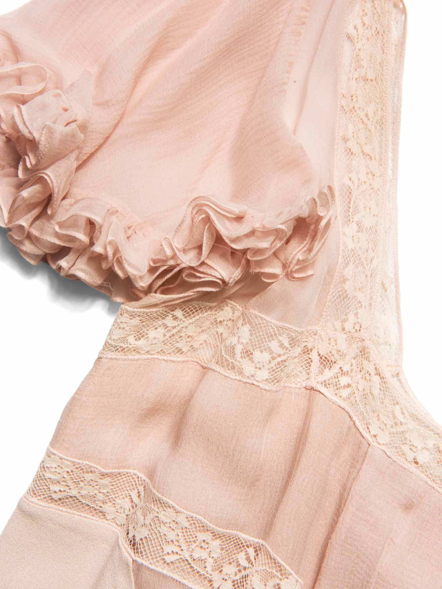 dior silk maxi dress pink