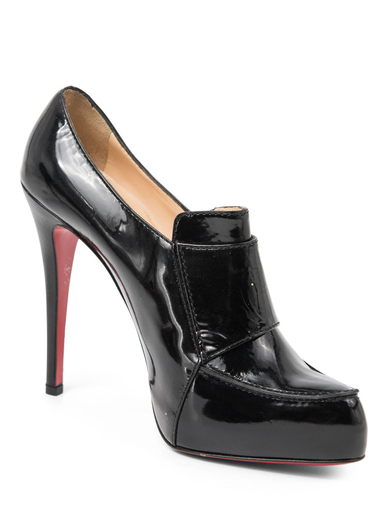 Christian Louboutin Zipper Platform Booties