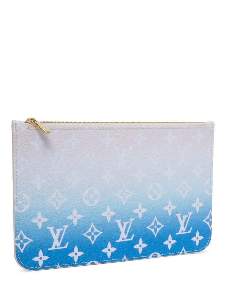 Louis Vuitton Monogram By The Pool Pochette Blue