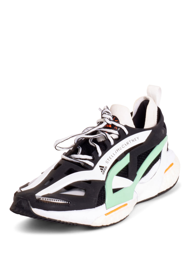 Stella McCartney Adidas Logo Sneakers White Black Mint