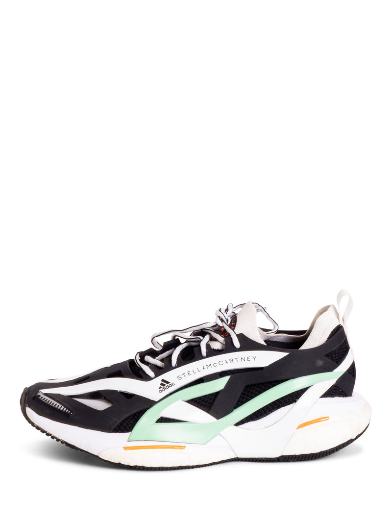 Stella McCartney Adidas Logo Sneakers White Black Mint