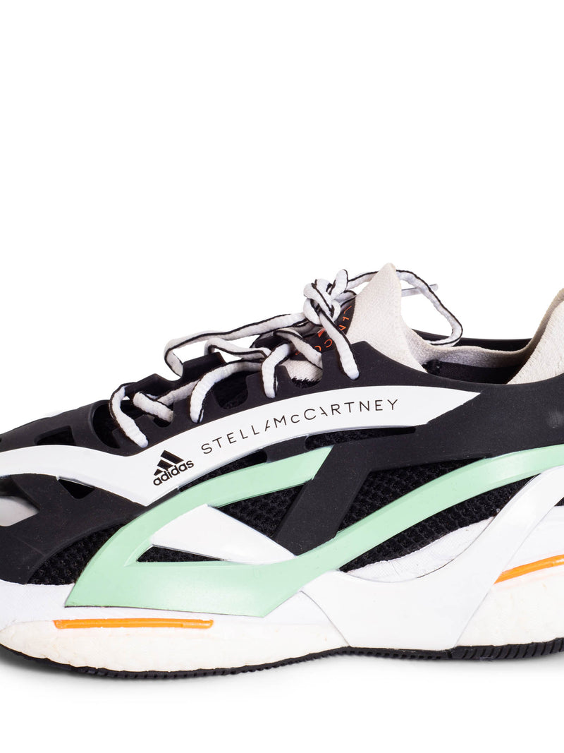 Stella McCartney Adidas Logo Sneakers White Black Mint