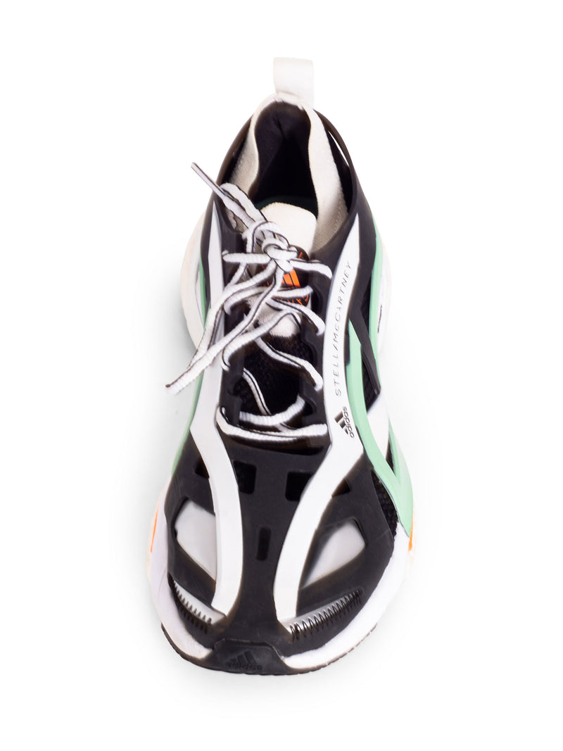 Stella McCartney Adidas Logo Sneakers White Black Mint