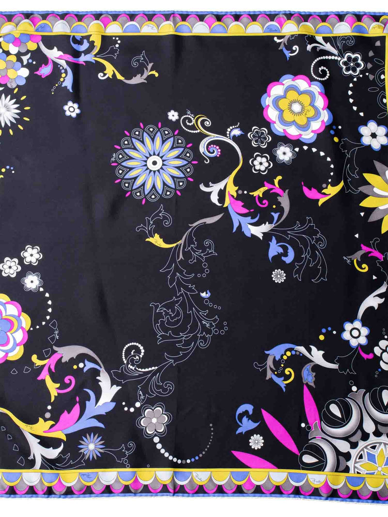 Emilio Pucci Silk Scarf Multicolor-designer resale