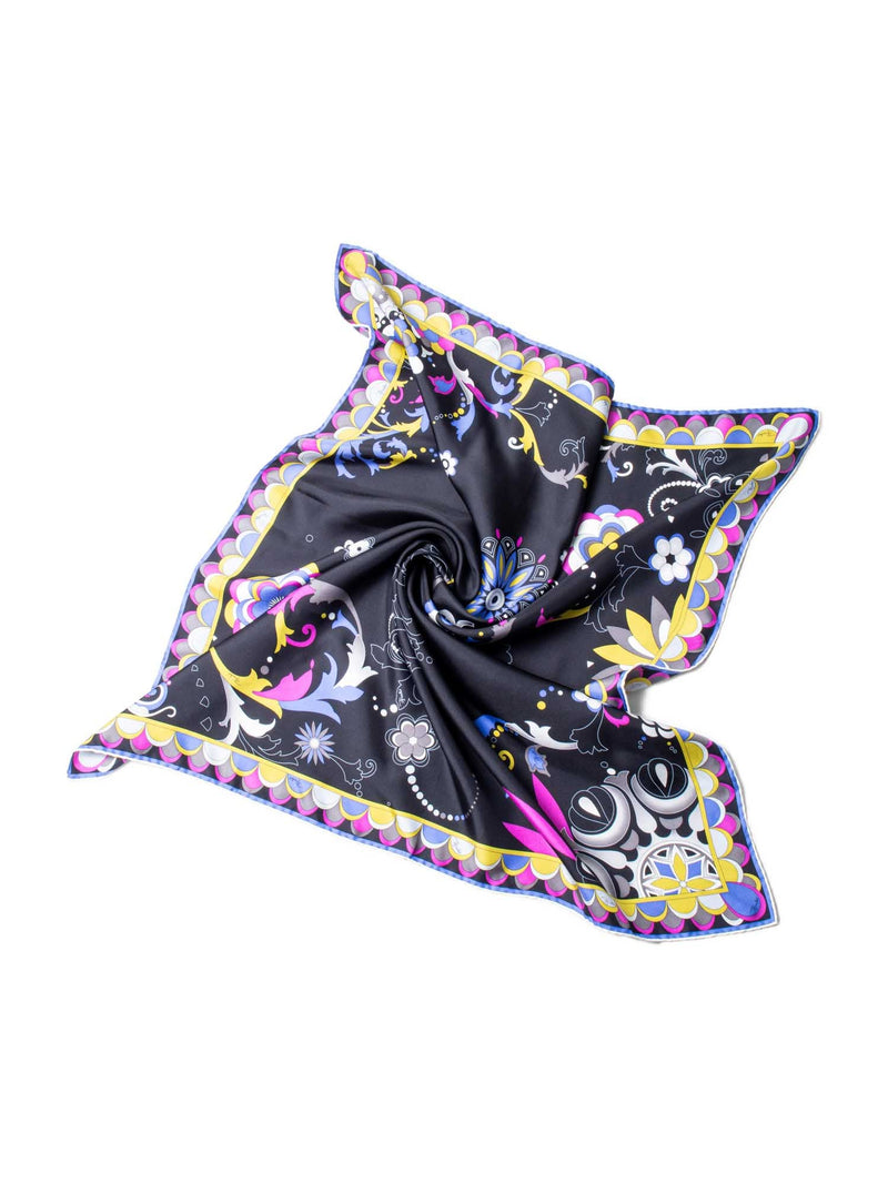 Emilio Pucci Silk Scarf Multicolor-designer resale