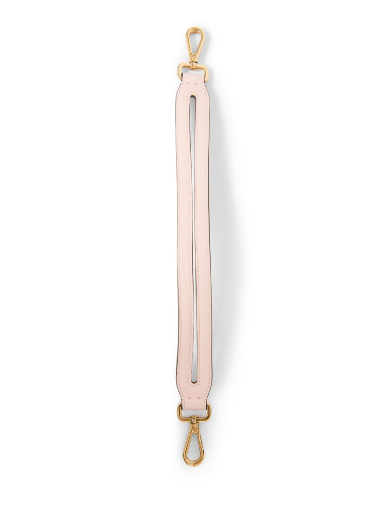 Fendi Logo Leather Dual Strap Pink Gold-designer resale