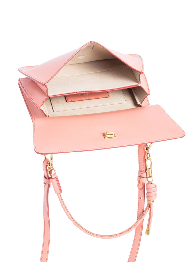 Givenchy Leather Terracotta Messenger Bag Blush Pink-designer resale