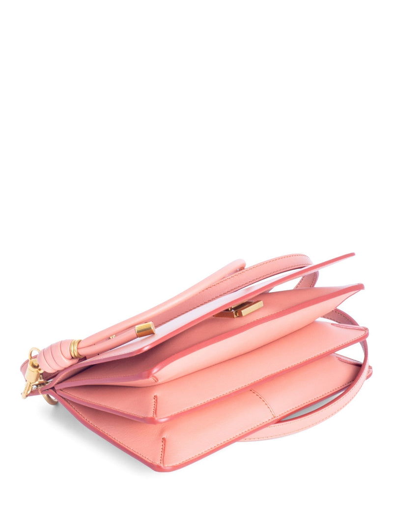 Givenchy Leather Terracotta Messenger Bag Blush Pink-designer resale