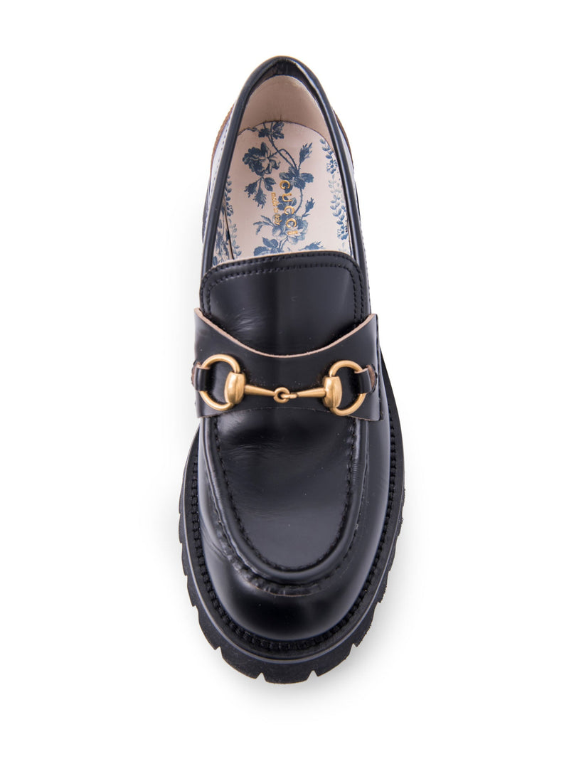Gucci Horsebit Loafers Shoes Black-designer resale