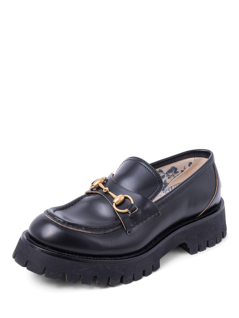 mens black gucci dress shoes Gucci Horsebit Loafers Shoes Black