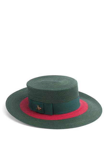 Gucci-Straw-Grosgrain-Bee-Hat-