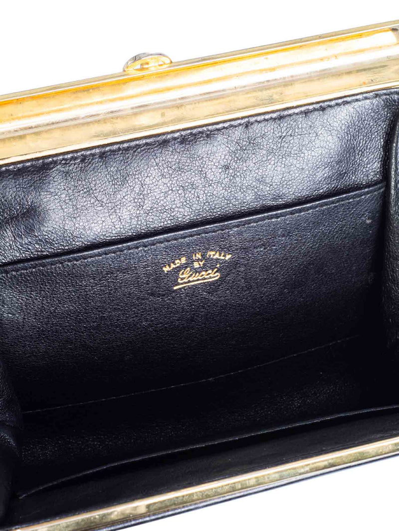 Gucci gold clutch hotsell