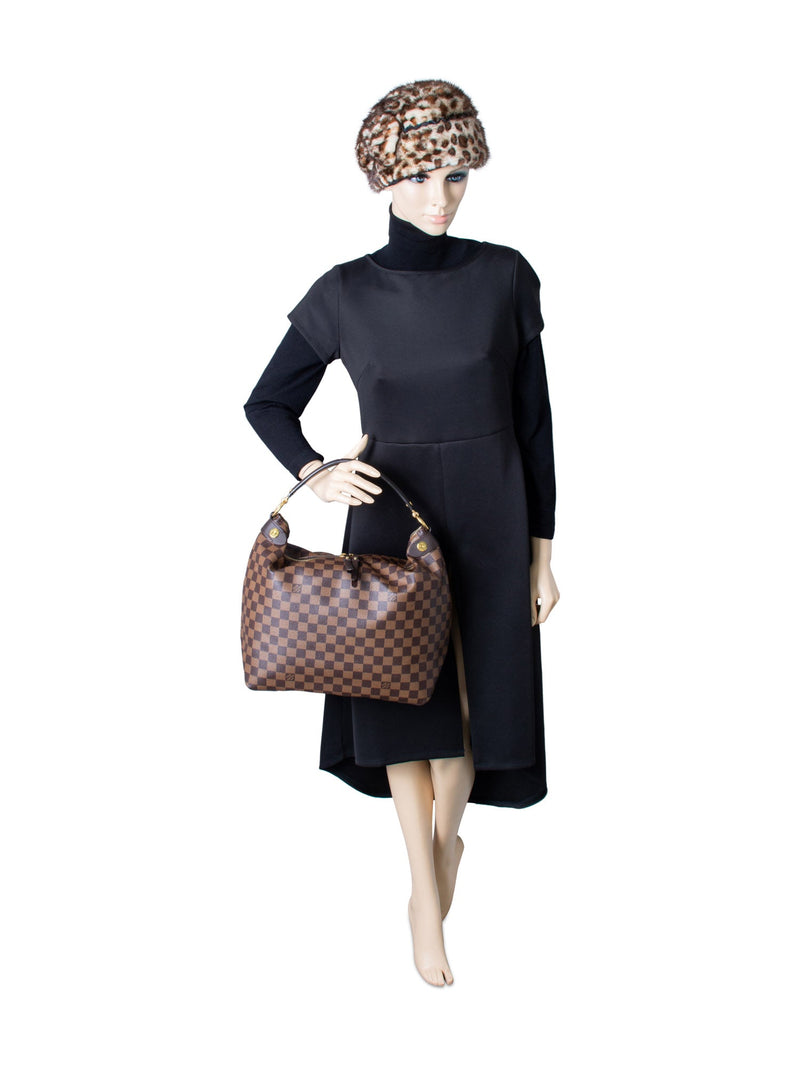  Louis Vuitton, Pre-Loved Damier Ebene Duomo, Brown : Luxury  Stores