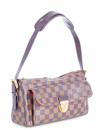 Louis Vuitton Damier Ebene Ravello Messenger Bag Brown-designer resale
