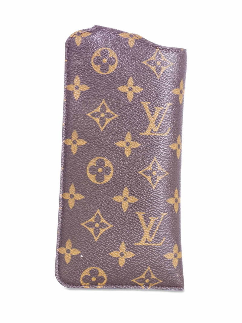 Louis Vuitton Monogram Glasses Phone Case Brown-designer resale