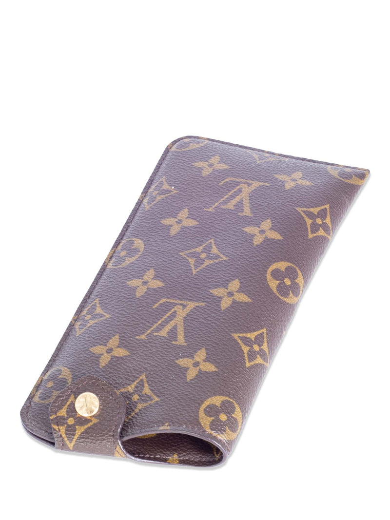 Louis Vuitton Monogram Glasses Phone Case Brown Louis Vuitton Monogram Glasses Phone Case Brown